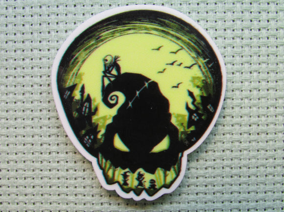 First view of the Oogie Boogie in the Moon Needle Minder