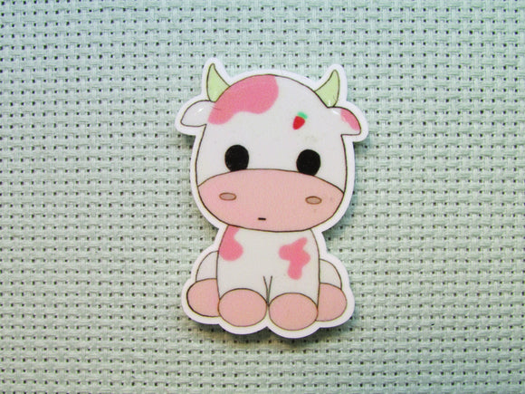 First view of the Pink Cow Needle Minder