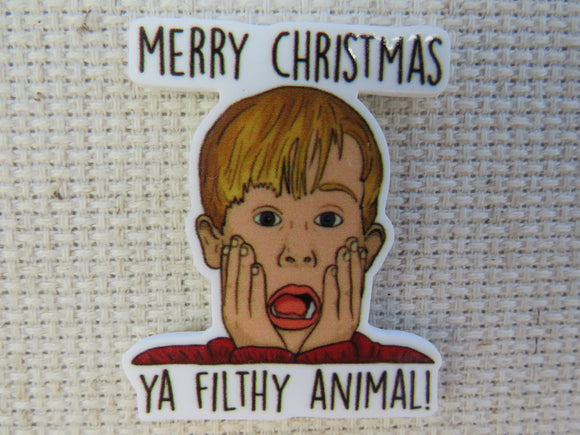 First view of Merry Christmas Ya Filthy Animal! Needle Minder.