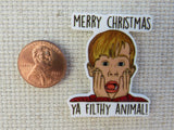 Second view of Merry Christmas Ya Filthy Animal! Needle Minder.