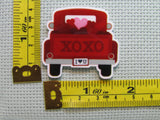 Third view of the Red Heart XOXO Truck Needle Minder