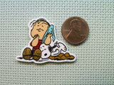 Second view of the Linus and Snoopy Needle Minder