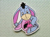 First view of the cartoon donkey Needle Minder