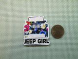 Second view of the Jeep Girl Needle Minder