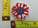 Third view of the Patriotic Sunflower Needle Minder
