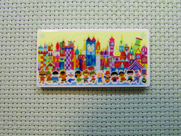 First view of the It's A Small World Needle Minder