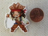 Second view of Captain Jack Sparrow Needle Minder.