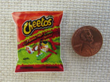 Second view of Hot Cheetos Needle Minder.