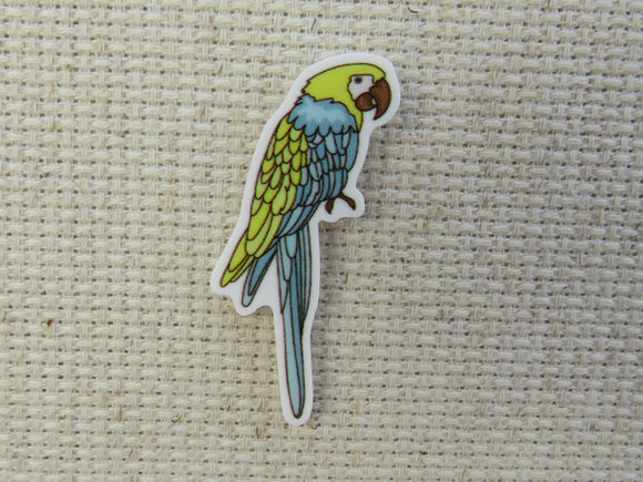 First view of Blue and Gold Macaw Needle Minder.