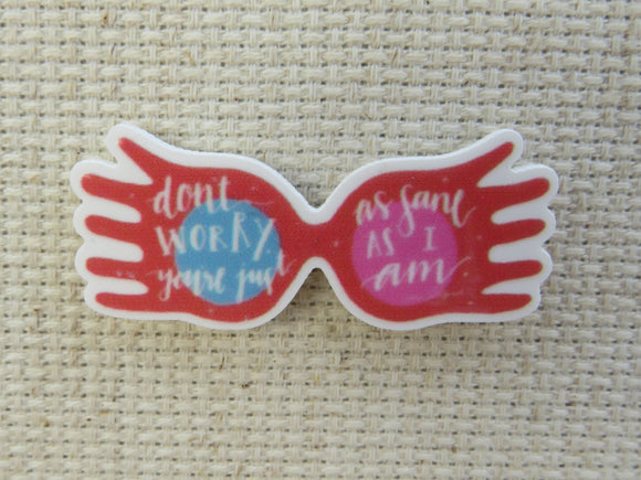 Fist view of Don't Worry, You Are Just as Sane as I am Needle Minder.