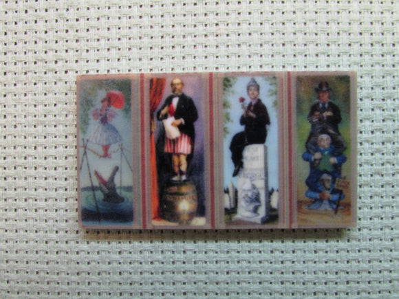 First view of the Stretching Haunted Mansion Posters Needle Minder