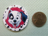 Second view of the Dalmatian Puppy Needle Minder