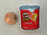 Second view of Can of Pringles Needle Minder.