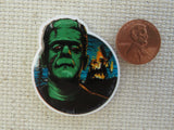 Second view of Frankenstein and his Laboratory Needle Minder.