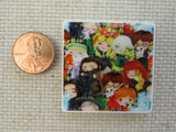 Second view of Fun Filled Assortment of Harry Potter Characters Needle Minder.