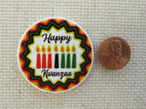 Second view of Happy Kwanzaa Needle Minder.