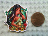 Second view of the Choose Your Own Path Pocahontas Needle Minder