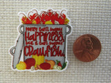 Second view of Money Can't Bayou Happiness, but it can Bayou Crawfish Needle Minde.
