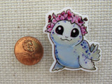 Second view of Sweetest Seal Needle Minder.
