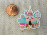 Second view of Teepee Needle Minder.