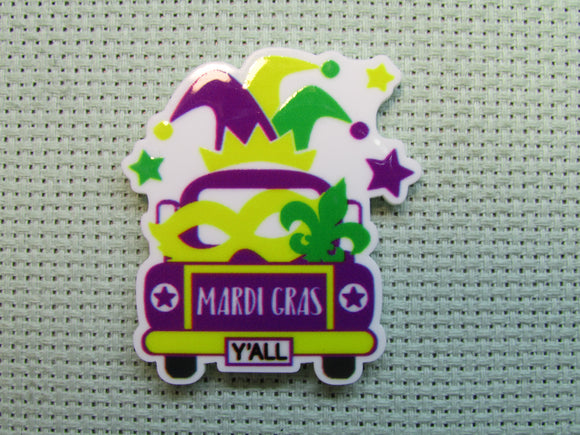 First view of the Mardi Gras Truck Needle Minder