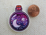 Second view of Planetary Potion Bottle Needle Minder.