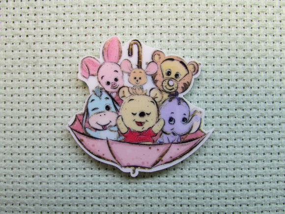 First view of the Pooh and Friends in an Umbrella Needle Minder