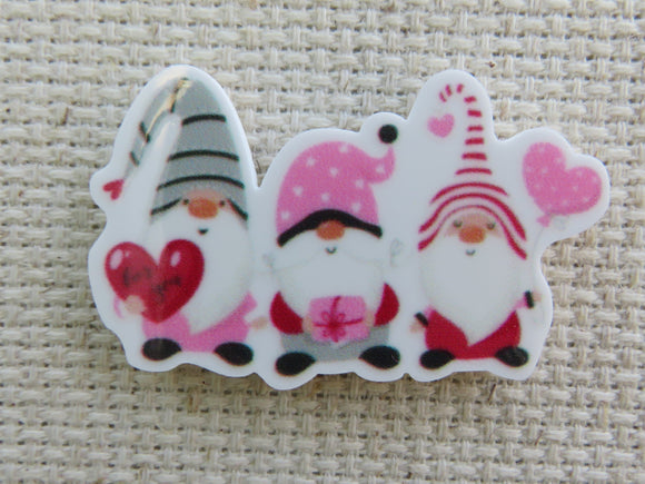 First view of Valentines Gnomes Needle Minder.