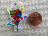 Second view of Out of this World Ice Cream Sundae Needle Minder.