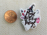 Second view of Magical Witchy Things Needle Minder,.