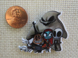 Second view of Oogie Boogie and Friends Needle Minder.