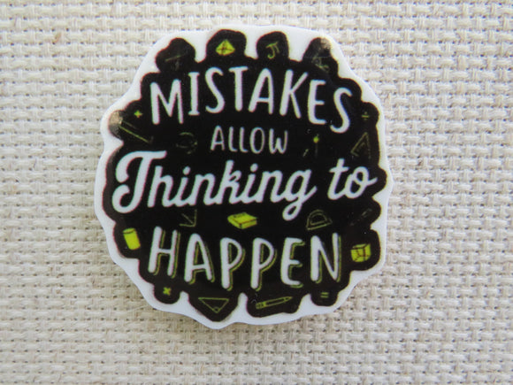 First view of Mistakes Allow Thinking to Happen Needle Minder.