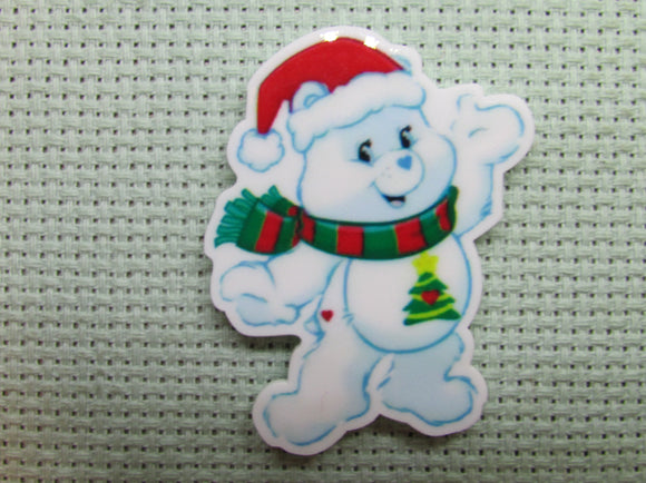 First view of the Christmas Care Bear Needle Minder