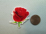 Second view of the Red Rose Needle Minder