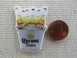 Second view of Bucket of Corona Extra Beer Needle Minder.