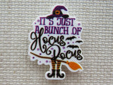 First view of Witchy Words "It's Just a Bunch of Hocus Pocus" Needle Minder.