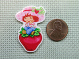 Second view of the Strawberry Shortcake Needle Minder