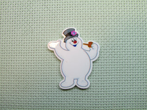 First view of the Frosty the Snowman Needle Minder