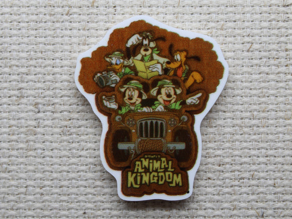 First view of Mickey and Friends on the Disney's Animal Kingdom Ride Needle Minder.