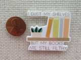 Second view of I Dust My Shelves But My Books Are Still Filthy Needle Minder.