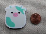 Second view of Squishy Cow Needle Minder.
