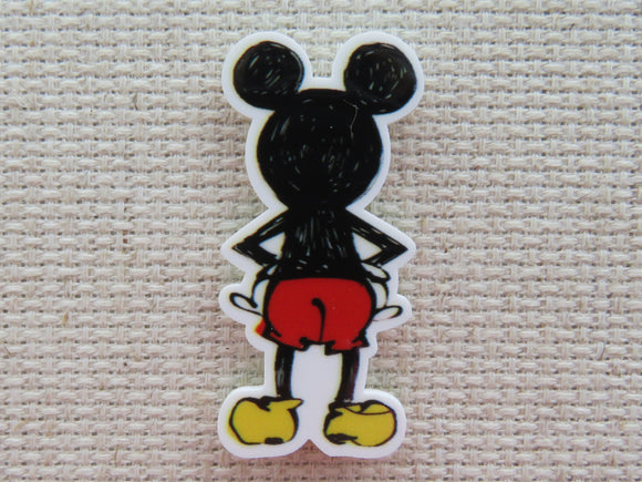 First view of Back of the Mouse Needle Minder.