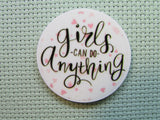 First view of the Girls Can Do Anything Needle Minder