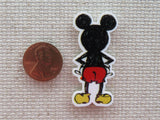 Second view of Back of the Mouse Needle Minder.