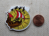 Second view of Peter Pan Captaining the Jolly Roger Needle Minder.