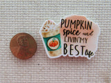 Second view of Pumpkin Spice and Livin' My BEST Life Needle Minder.