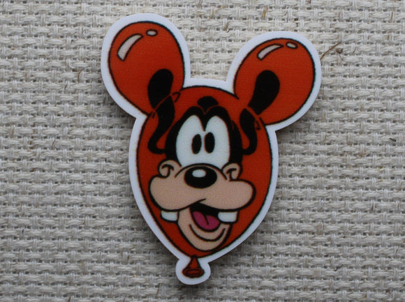 First view of Goofy in a Mouse Head Balloon Needle Minder.