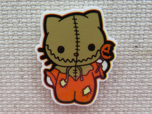 First view of Scarecrow Cat Needle Minder.