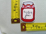 Third view of the Teaching is my Jam Needle Minder