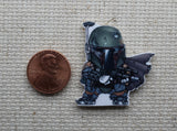 Second view of Mandalorian fighting soldier needle minder.